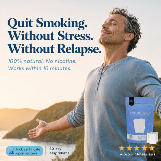 NicoQuit® Patches – Smoking Cessation Without Stress. Without Relapse | Fight Withdrawal Symptoms | 15 Pieces
