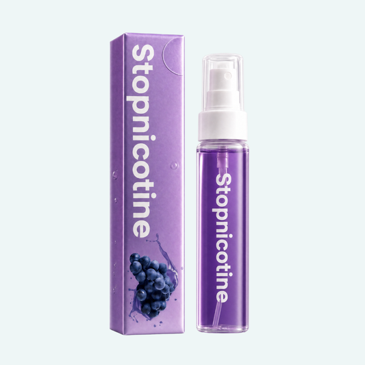 StopNicotine Smile - Fresh breath seconds after smoking | Blackberry | 10ml & 150+ Sprays