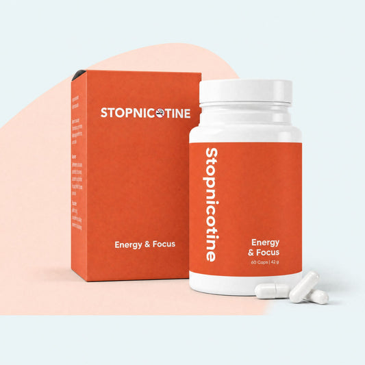 Stopnicotine Energy – Reduce Fatigue And Feel Energized During Smoking Withdrawal | 60 Capsules