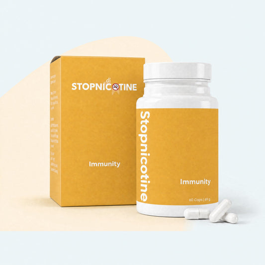 Stopnicotine Immunity – Help Strengthen Your Body While You Quit Smoking | 60 Capsules