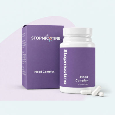 Stopnicotine Mood – Reduce Mood Swings When Stopping Smoking | 60 Capsules