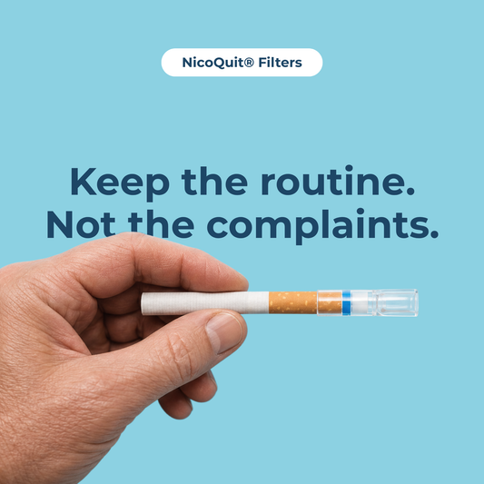 NicoQuit® – Just the pleasure. Not the complaints | Filters Tar & Nicotine. | 14 Pieces