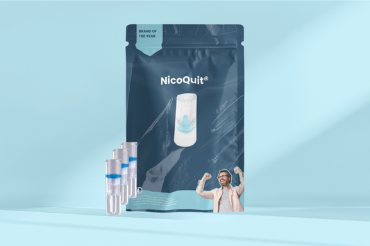 NicoQuit® Filter – Quit stress-free in 2 to 4 weeks | Filters Tar & Nicotine | 14 Pieces