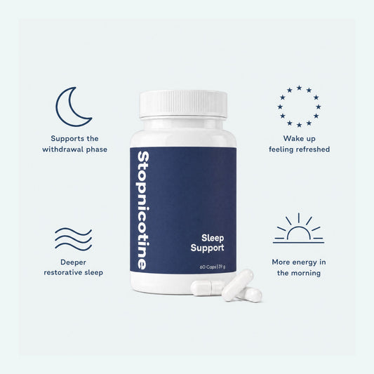 Stopnicotine Sleep – Support Better Sleep During Smoking Withdrawal | 60 Capsules