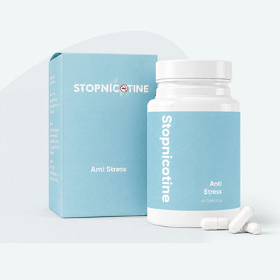 Stopnicotine Stress – Reduce Stress and Irritability During Smoking Cessation | 60 Capsules