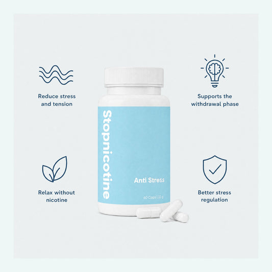 Stopnicotine Stress – Reduce Stress and Irritability During Smoking Cessation | 60 Capsules