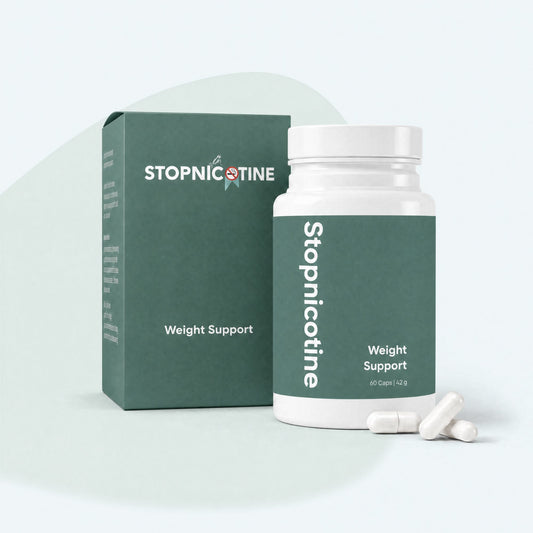 Stopnicotine Weight – Avoid Weight Gain and Control Cravings While Quitting Smoking | 60 Capsules